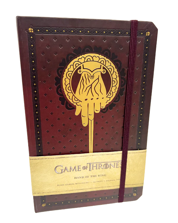Game of thrones - Hand of the King - Ruled Notebook