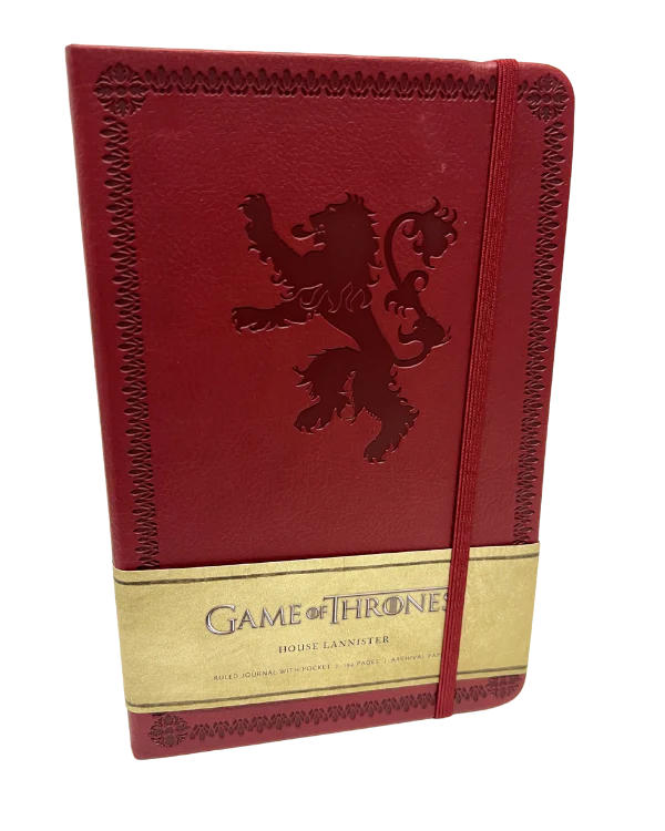 Game of Thrones - House Lannister - Ruled Notebook
