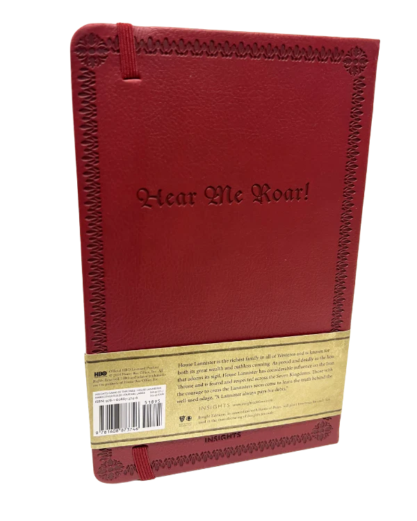 Game of Thrones - House Lannister - Ruled Notebook - Image 2